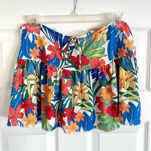 Hurley Beach Botanic Mini Skirt Cover-Up